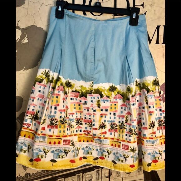 Beautiful summer skirt by Talbots in size 2P - Picture 1 of 2
